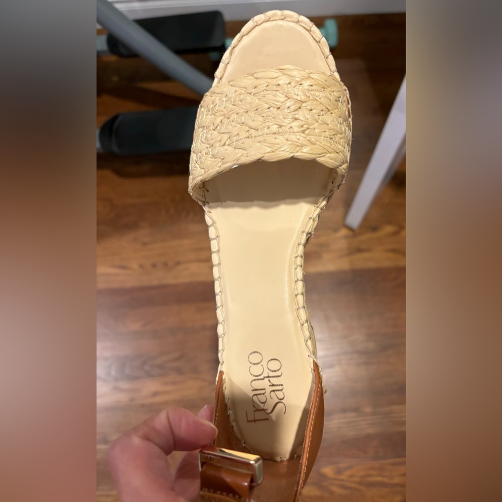 Franco sarto Women's Clemens Espadrille Wedge Sandals